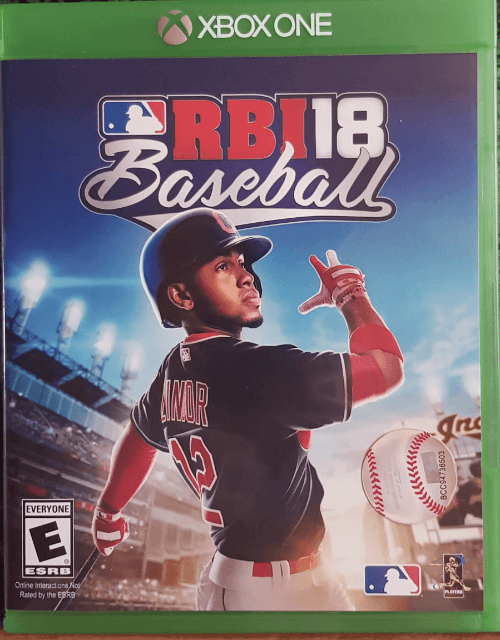 RBI Baseball 18 box art for Xbox One